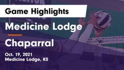 Medicine Lodge  vs Chaparral  Game Highlights - Oct. 19, 2021
