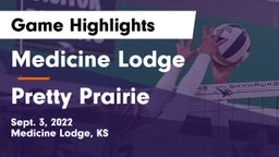 Medicine Lodge  vs Pretty Prairie Game Highlights - Sept. 3, 2022