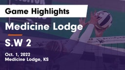 Medicine Lodge  vs S.W 2 Game Highlights - Oct. 1, 2022