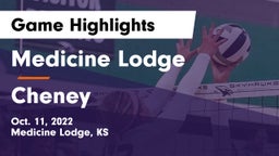 Medicine Lodge  vs Cheney  Game Highlights - Oct. 11, 2022