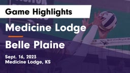 Medicine Lodge  vs Belle Plaine  Game Highlights - Sept. 16, 2023
