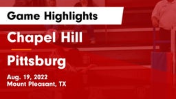 Chapel Hill  vs Pittsburg  Game Highlights - Aug. 19, 2022