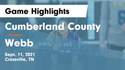 Cumberland County  vs Webb  Game Highlights - Sept. 11, 2021