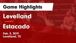 Levelland  vs Estacado  Game Highlights - Feb. 5, 2019
