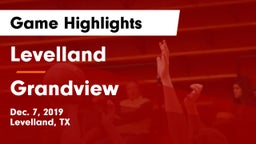 Levelland  vs Grandview Game Highlights - Dec. 7, 2019