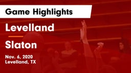 Levelland  vs Slaton Game Highlights - Nov. 6, 2020