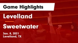 Levelland  vs Sweetwater Game Highlights - Jan. 8, 2021