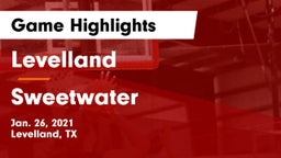 Levelland  vs Sweetwater Game Highlights - Jan. 26, 2021