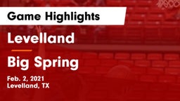 Levelland  vs Big Spring Game Highlights - Feb. 2, 2021