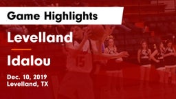 Levelland  vs Idalou  Game Highlights - Dec. 10, 2019