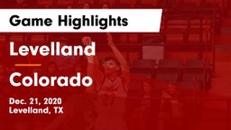 Levelland  vs Colorado  Game Highlights - Dec. 21, 2020