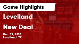 Levelland  vs New Deal  Game Highlights - Dec. 29, 2020
