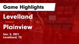 Levelland  vs Plainview  Game Highlights - Jan. 5, 2021
