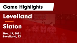 Levelland  vs Slaton  Game Highlights - Nov. 19, 2021