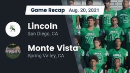 Recap: Lincoln  vs. Monte Vista  2021