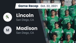 Recap: Lincoln  vs. Madison  2021