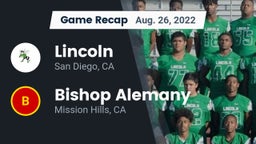 Recap: Lincoln  vs. Bishop Alemany  2022