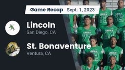 Recap: Lincoln  vs. St. Bonaventure  2023