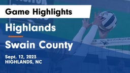 Highlands  vs Swain County  Game Highlights - Sept. 12, 2023