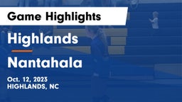 Highlands  vs Nantahala Game Highlights - Oct. 12, 2023