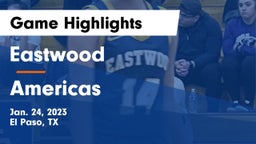 Eastwood  vs Americas  Game Highlights - Jan. 24, 2023