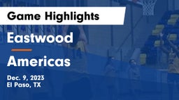 Eastwood  vs Americas  Game Highlights - Dec. 9, 2023