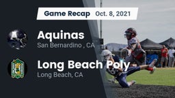 Recap: Aquinas   vs. Long Beach Poly  2021