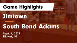 Jimtown  vs South Bend Adams Game Highlights - Sept. 1, 2022