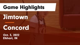Jimtown  vs Concord  Game Highlights - Oct. 3, 2022