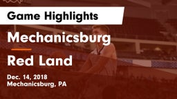 Mechanicsburg  vs Red Land  Game Highlights - Dec. 14, 2018