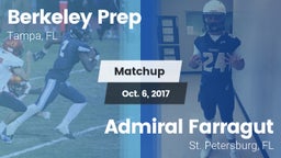 Matchup: Berkeley Prep High vs. Admiral Farragut  2017