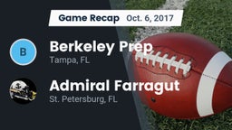 Recap: Berkeley Prep  vs. Admiral Farragut  2017