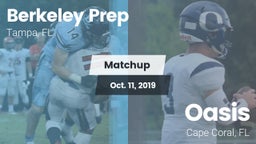 Matchup: Berkeley Prep High vs. Oasis  2019