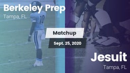 Matchup: Berkeley Prep High vs. Jesuit  2020