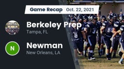 Recap: Berkeley Prep  vs. Newman  2021
