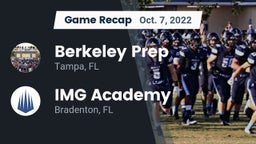 Recap: Berkeley Prep  vs. IMG Academy 2022