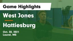 West Jones  vs Hattiesburg  Game Highlights - Oct. 30, 2021