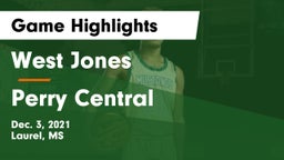 West Jones  vs Perry Central Game Highlights - Dec. 3, 2021