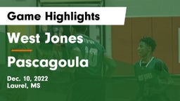 West Jones  vs Pascagoula  Game Highlights - Dec. 10, 2022