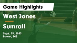 West Jones  vs Sumrall Game Highlights - Sept. 25, 2023