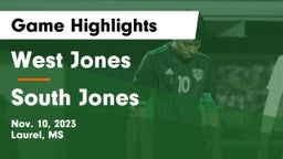 West Jones  vs South Jones  Game Highlights - Nov. 10, 2023