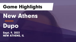 New Athens  vs Dupo  Game Highlights - Sept. 9, 2022
