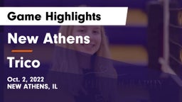 New Athens  vs Trico  Game Highlights - Oct. 2, 2022