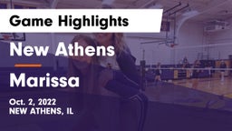 New Athens  vs Marissa  Game Highlights - Oct. 2, 2022