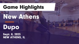 New Athens  vs Dupo  Game Highlights - Sept. 8, 2023