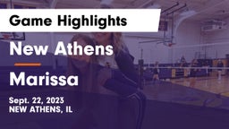 New Athens  vs Marissa Game Highlights - Sept. 22, 2023