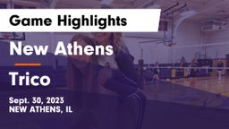 New Athens  vs Trico  Game Highlights - Sept. 30, 2023
