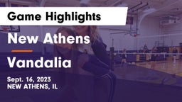 New Athens  vs Vandalia Game Highlights - Sept. 16, 2023