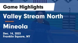 Valley Stream North  vs Mineola Game Highlights - Dec. 14, 2023