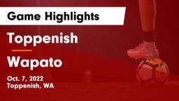 Toppenish  vs Wapato  Game Highlights - Oct. 7, 2022